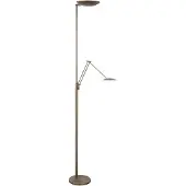 Highlight Klassieke Leeslamp Geneva Koper Brons Ø 23cm