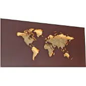 Paul Neuhaus Wandlamp Map roest bruin