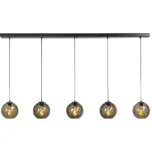 Masterlight Eettafel hanglamp Baloton 5-lichts