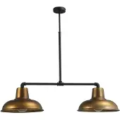 Masterlight Oosterse eettafellamp Industria 2x36