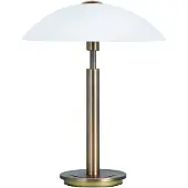 Highlight Klassieke tafellamp Touch koper brons Ø 28cm