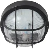 Reled LED Bulkhead - Plafondlamp/Wandlamp - 9W - 720lm - 4000K - IP54 - Zwart