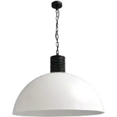 Masterlight Grote witte industrie hanglamp Industria 80