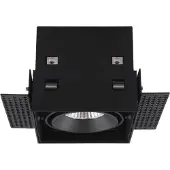 Artdelight Trimless inbouwspot Trofa zwart