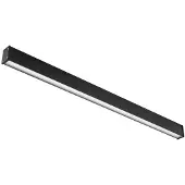 Lyora Strakke plafondlamp Outline L zwart 150cm