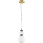 Nova Luce Hanglamp Palo goud met wit