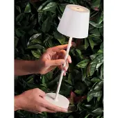 Nova Luce Oplaadbare tafellamp Seina wit