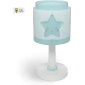 DALBER Tafellampje Baby Dreams blauw glow in the dark