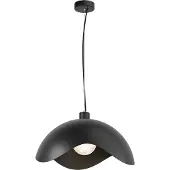 Masterlight Design hanglamp Volta Ø50cm - golvend - zwart
