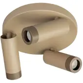 Eth Zandkleurige plafondlamp Miller Sand 3-lichts