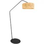 Anne Light & Home Zwarte vloerlamp Zig-Zag 4239ZW – uniek design en functioneel gebr