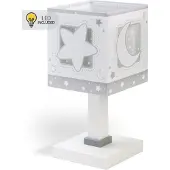 DALBER Tafellampje Moonlight glow in the dark wit