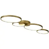 Searchlight Led plafondlamp Cirque goud