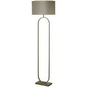 Searchlight Vloerlamp Modish brons met taupe kap