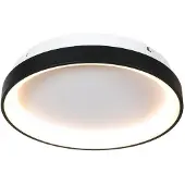 Mexlite Zwarte Plafondlamp Circolare 4207ZW – Stijlvol Design met Krachtige LED-Verlichting