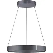 Paul Neuhaus Ronde Hanglamp Pure E Clipse Grijs Ø 70cm