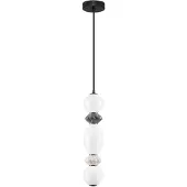 Nova Luce Hanglamp Pallina grijs - wit