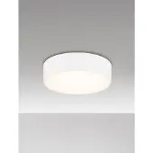 Lyora Ronde plafondlamp Judi Ø 21cm wit