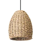 Eth Rotan hanglamp Lara Ø 23cm dicht