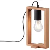 JUST LIGHT Landelijke tafellamp Franky 1-lichts