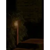 Nordlux Tuinpadverlichting Sidara 95 Seaside, bruin, aluminium, IP44, E27 Sidara, dimbaar, bruin / roest, Aluminium, Modern