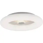 JUST LIGHT Ronde Plafondlamp Vertigo Wit Ø 50cm
