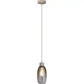 Masterlight Glazen hanglamp Olive Ø 12,5cm - zand