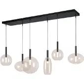 Masterlight 6L hanglamp Lido Ball met helder glas
