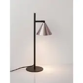 Lyora Tafellamp Conico Zwart Met Koffiebruin