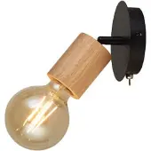 Searchlight Houten wandlampje Spinny