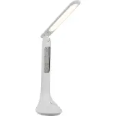 Globo Lighting Bureaulamp Tyrell wit met klok