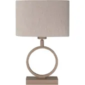 Highlight Tafellamp Siena zand bruin