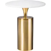 Eth Design tafellampje Jazz goud met wit