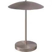 Masterlight Tafellamp Scala nikkel Ø 25cm