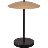 Masterlight Tafellamp Scala zwart nikkel/mat goud