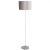 Steinhauer Vloerlamp Noor met grijze kap