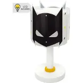 DALBER Kinderkamer tafellamp Hero zwart glow in the dark