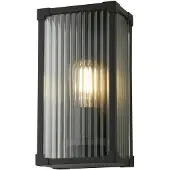 Searchlight Wandlamp Cincinnati zwart