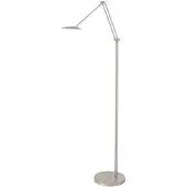 Highlight Sapporo LED Vloerlamp | 10W 2200K/2700K 900lm | Dimbaar | Nikkel mat