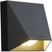 In-Lite In lite Opbouwspot Wedge Dark 12 Volt Led
