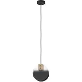 Eglo Hanglamp Millena hout met zwart