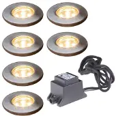 Konstsmide 7464-000 Vloerlamp (inbouw), Buitenlamp (inbouw) LED LED G (A - G) RVS