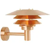 Nordlux Buitenlamp koper voordeur 'Veno' E27 glas