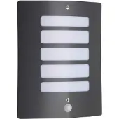 Brilliant Antraciete buitenlamp Todd met sensor