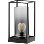 FISCHER&HONSEL GMBH Tafellamp Samu smoke glas