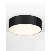 Lyora Ronde plafondlamp Judi Ø 21cm antraciet