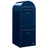 Bobi Brievenbus Duo 5003 Donkerblauw