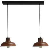 Masterlight Eetkamerlamp Industria 2x26 Landelijk