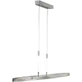 FISCHER&HONSEL GMBH Nikkel hanglamp Colmar met led