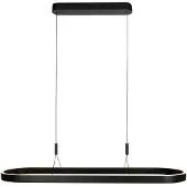 Steinhauer Moderne Hanglamp Mykty Zwart Ovaal